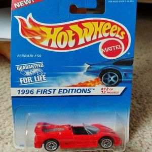 Hot Wheels #36 First Editions 1996 'Ferrari F50'